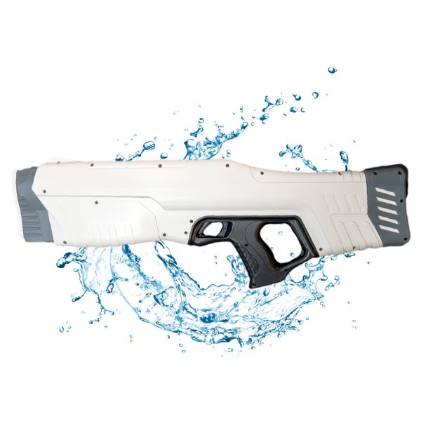 تفنگ آب پاش دیجیتالی Electric Toy Water Gun رنگ سفید