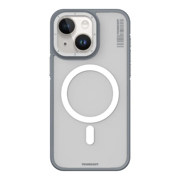 قاب مگ‌سیف یانگ کیت مدل YungKit YSCX003 مناسب iPhone 13 رنگ طوسی مات