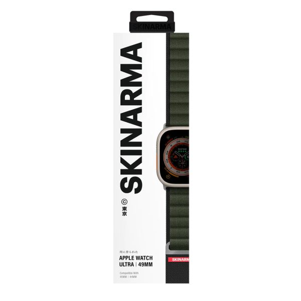 بند اپل واچ برند اسکین آرما مدل SKINARMA APPLE WATCH STRAP KOBU 49/45/44 MM