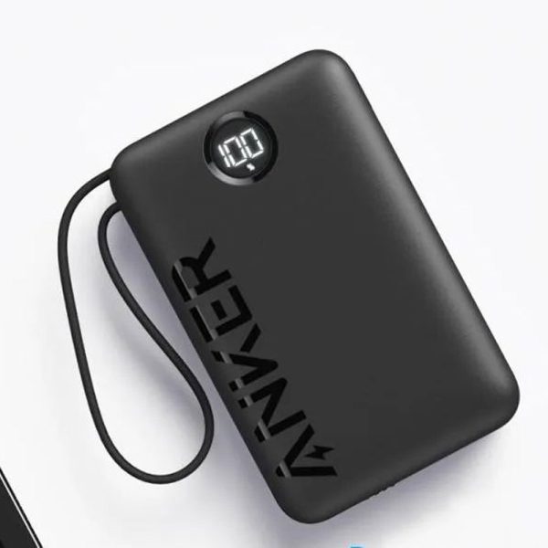 پاوربانک انکر مدل A1647H11 ظرفیت 20000 میلی آمپر رنگ مشکی