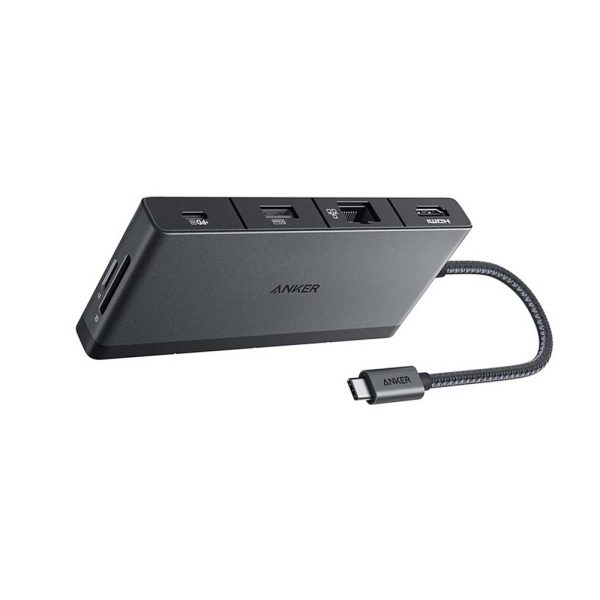 هاب 9 پورت نسل پنجم انکر Anker 552 USB-C Hub 9-in-1 مدل A8373