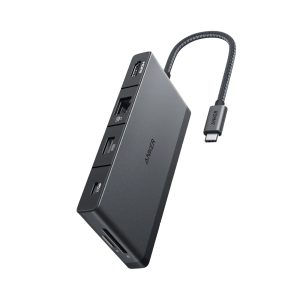 هاب 9 پورت نسل پنجم انکر Anker 552 USB-C Hub 9-in-1 مدل A8373