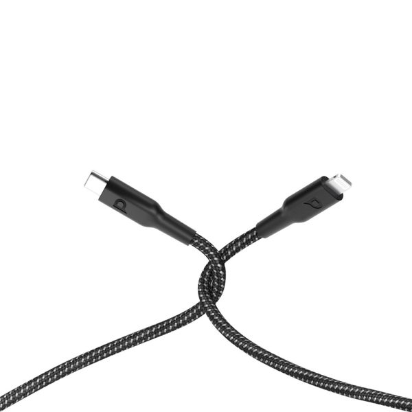 کابل شارژ سریع تایپ سی به لایتنینگ 60 وات 1.2 متری پاورولوژی P23BRCL12