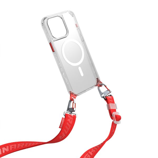بند آویز گردنی SKINARMA SCOUT Universal Lanyard رنگ قرمز