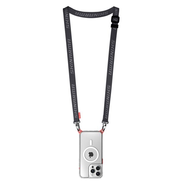 بند آویز گردنی SKINARMA SCOUT Universal Lanyard رنگ خاکستری