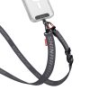 بند آویز گردنی SKINARMA SCOUT Universal Lanyard رنگ خاکستری