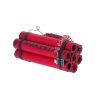 ساعت رومیزی طرح دینامیت Dynamite alarm clock رنگ قرمز