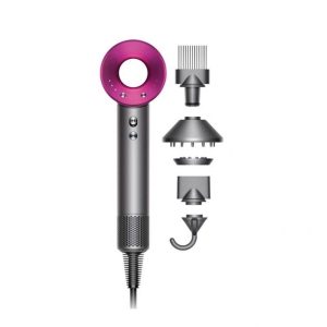 سشوار دایسون مدل Dyson Supersonic HD07 Fuschia Iron (صورتی | خاکستری)