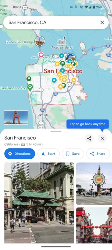 google maps redesign new