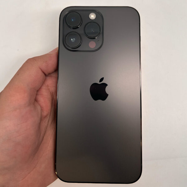 گوشی موبایل دست دوم اپل iphone 14 ProMax رنگ Space Black حافظه 256 گیگ دو سیم ZA/A رجیستر شده