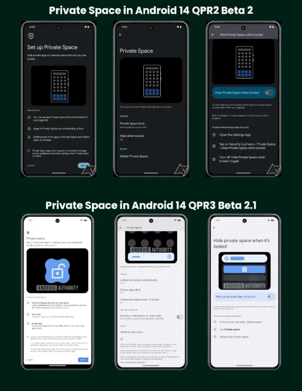 privatespaceinandroid14qpr2