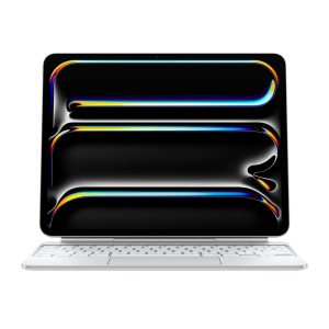 مجیک کیبورد آیپد پرو و ایر 13 اینچ M4 اپل مدل Magic Keyboard-سفید