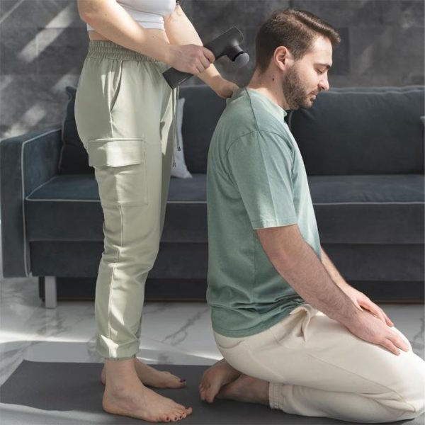 ماساژور درمانی پاورولوژی Powerology Therapeutic Massage Gun PWTMEHABK