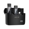 میکروفون بی سیم یقه‌ای گرین لاین Green Lion مدل 2 در 1 DIGITAL DISPLAY Microphone لایتنینگ