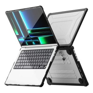 محافظ مک بوک پرو ۱۴ اینچی لولو مدل Levelo Espectro-مشکی