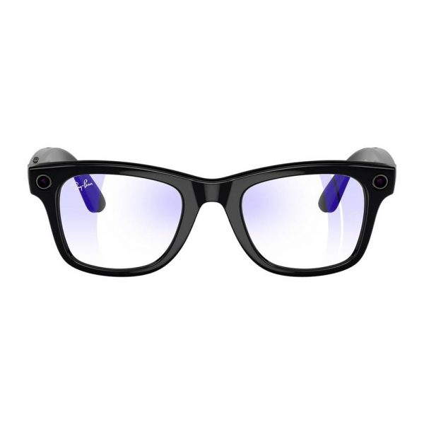 عینک هوشمند ری بن متا | RAY BAN | META Wayfarer مدل Shiny Black - Clear