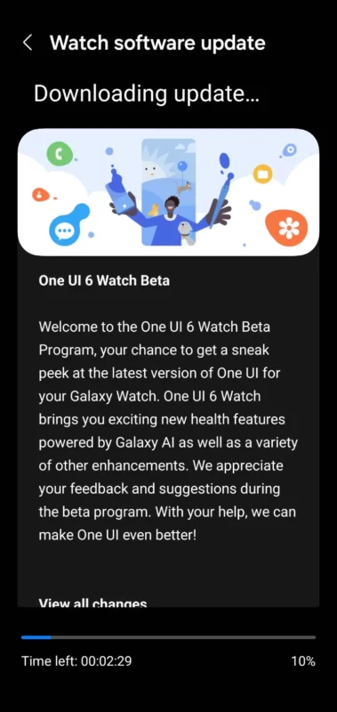 galaxy watch 4 one ui 6 watch