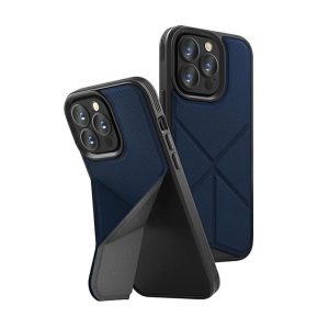قاب آیفون 15 پرو برند یونیک Uniq Transforma Magclick Case iPhone 15 Pro آبی
