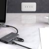 هاب چهار پورت USB-C آدام المنتس مدل Casa Hub A01