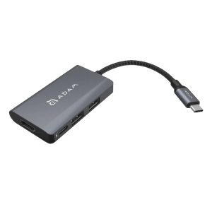 هاب چهار پورت USB-C آدام المنتس مدل Casa Hub A01