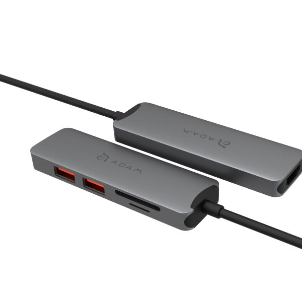 هاب پنج پورت USB-C آدام المنتس مدل Casa Hub A05