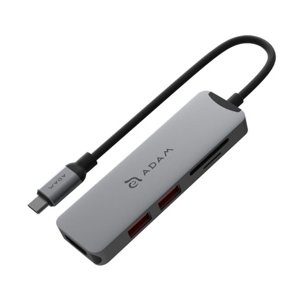 هاب پنج پورت USB-C آدام المنتس مدل Casa Hub A05