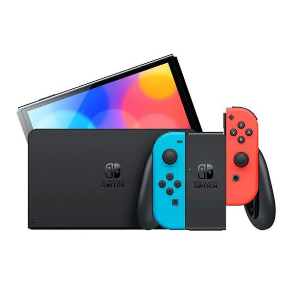 نینتندو سوییچ اولد جوی کان رنگ آبی قرمز | Nintendo Switch OLED Joy-Con Blue Red