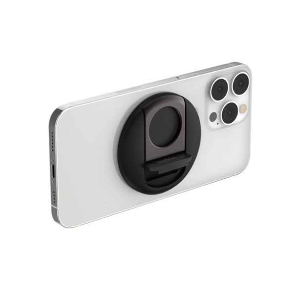 هولدر مگنتی بلکین مخصوص لپ تاپ Belkin iPhone Mount With Magsafe For Mac رنگ مشکی