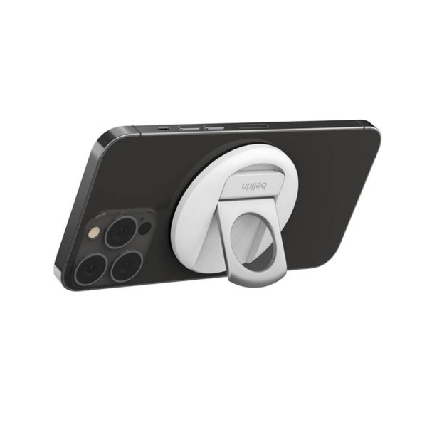 هولدر مگنتی بلکین مخصوص لپ تاپ Belkin iPhone Mount With Magsafe For Mac رنگ سفید