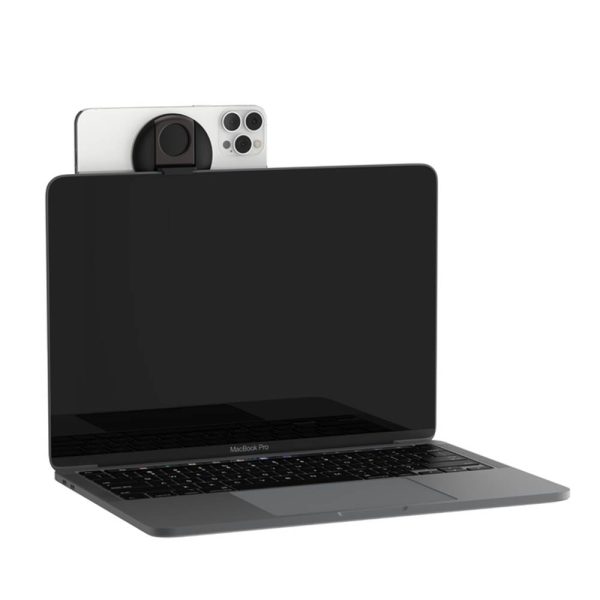 هولدر مگنتی بلکین مخصوص لپ تاپ Belkin iPhone Mount With Magsafe For Mac رنگ مشکی