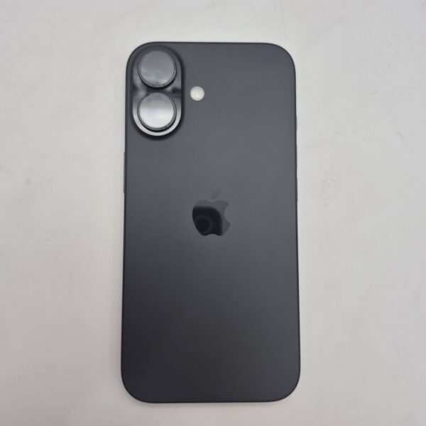گوشی موبایل دست دوم اپل iPhone 16 ظرفیت 128 گیگ مشکی دوسیم کارت CH با رجیستری