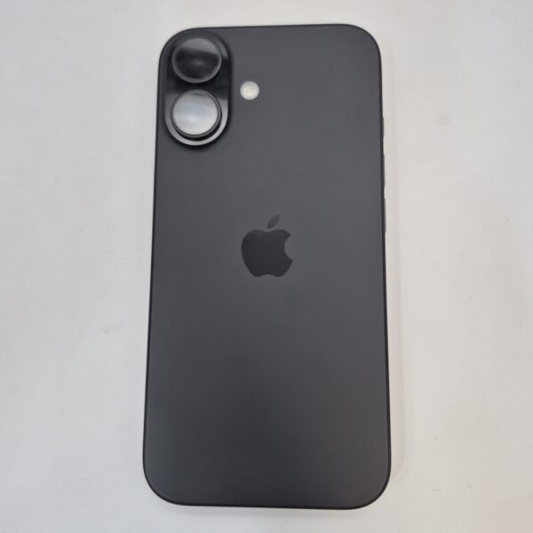 گوشی موبایل دست دوم اپل iPhone 16 ظرفیت 256 گیگ مشکی دوسیم کارت CH با رجیستری شرکتی