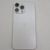 گوشی موبایل دست دوم اپل iPhone ۱۶ Promax رنگ White Titanium حافظه 256 گیگ دو سیم ZA
