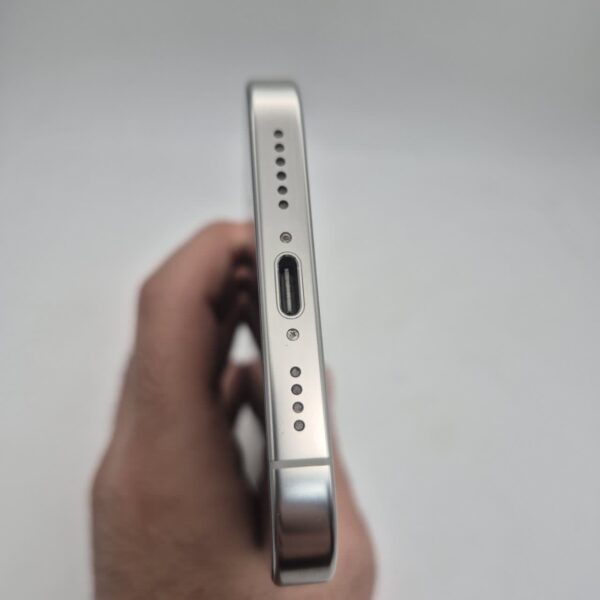 گوشی موبایل دست دوم اپل iPhone ۱۶ Promax رنگ White Titanium حافظه 256 گیگ دو سیم ZA