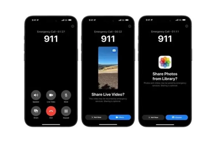 live video chat 911