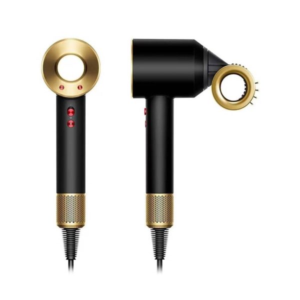 سشوار دایسون مدل Dyson Supersonic HD15 Onyx Black | Gold (مشکی | طلایی)