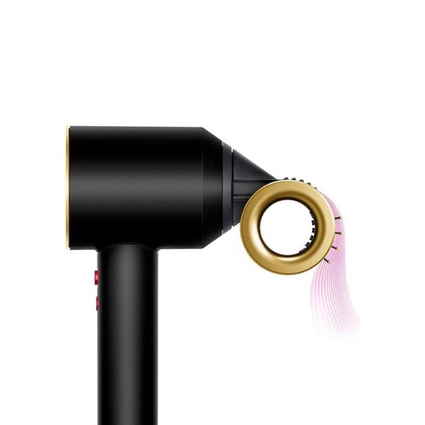 سشوار دایسون مدل Dyson Supersonic HD15 Onyx Black | Gold (مشکی | طلایی)