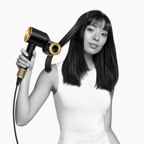 سشوار دایسون مدل Dyson Supersonic HD15 Onyx Black | Gold (مشکی | طلایی)