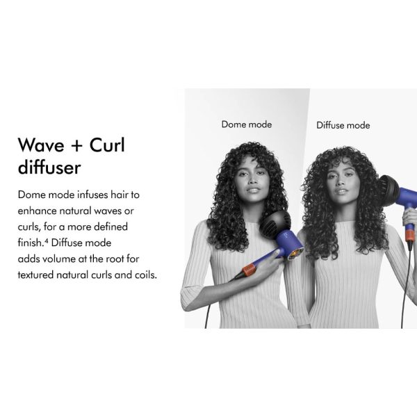 سشوار هوشمند دایسون مدل Dyson Supersonic Nural hair dryer (Vinca blue|Topaz)