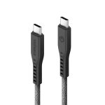 کابل انتقال دیتا USB-C 240W به USB-C انرژیا مدل FLOW رنگ مشکی طول ۱ متری