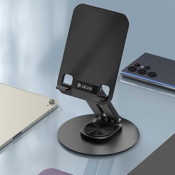 پایه نگهدارنده گوشی و تبلت دیویا ۳۶۰° Rotation Folding Stand For Tablet and Phone