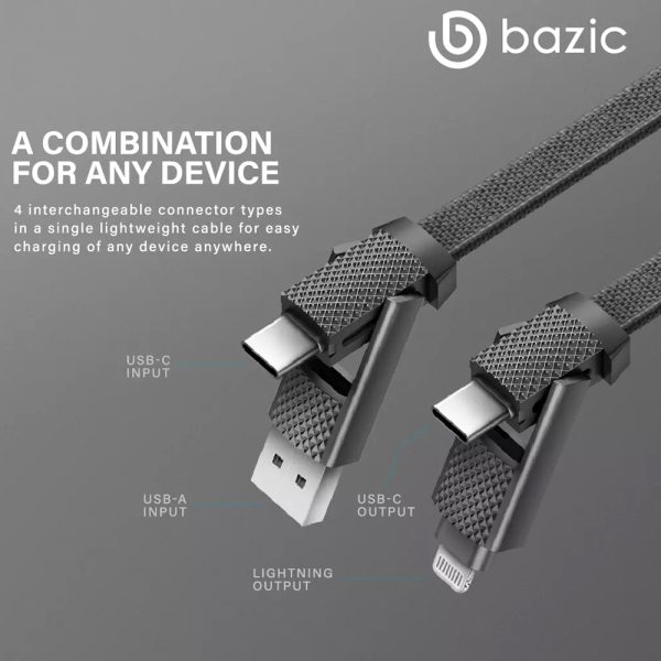 کابل تبدیل 1 متری بزیک مدل ALucable