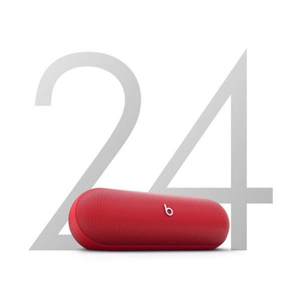 اسپیکر بلوتوثی بیتس مدل Beats Pill رنگ قرمز (Statement Red)