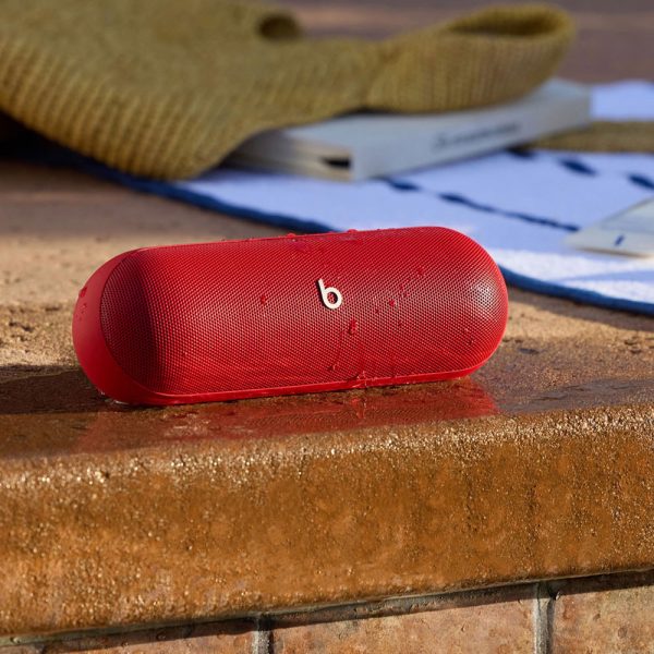 اسپیکر بلوتوثی بیتس مدل Beats Pill رنگ قرمز (Statement Red)