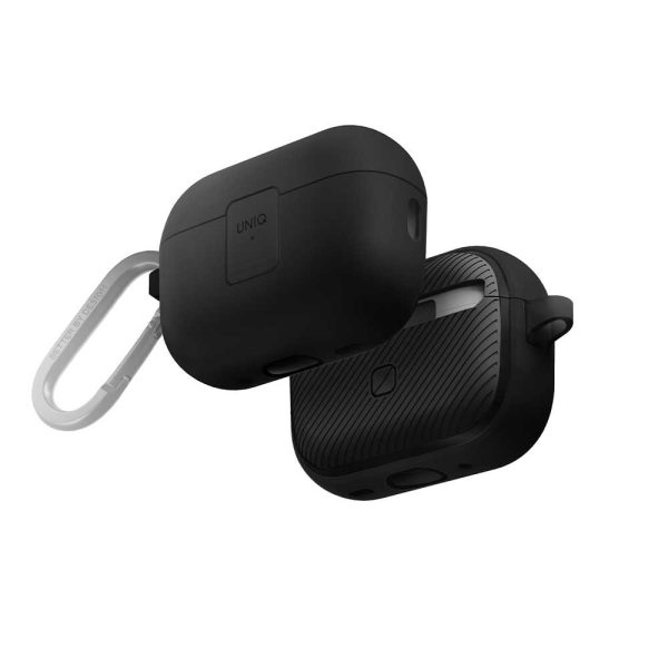 کاور ایرپاد پرو ۲ یونیک UNIQ CLYDE AIRPODS PRO 2ND GEN LOCK CASE رنگ مشکی