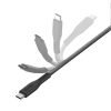 کابل انتقال دیتا USB-C 240W به USB-C انرژیا مدل FLOW رنگ مشکی طول ۱ متری