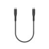 کابل انتقال دیتا USB-C 240W به USB-C انرژیا مدل FLOW رنگ مشکی طول ۱ متری