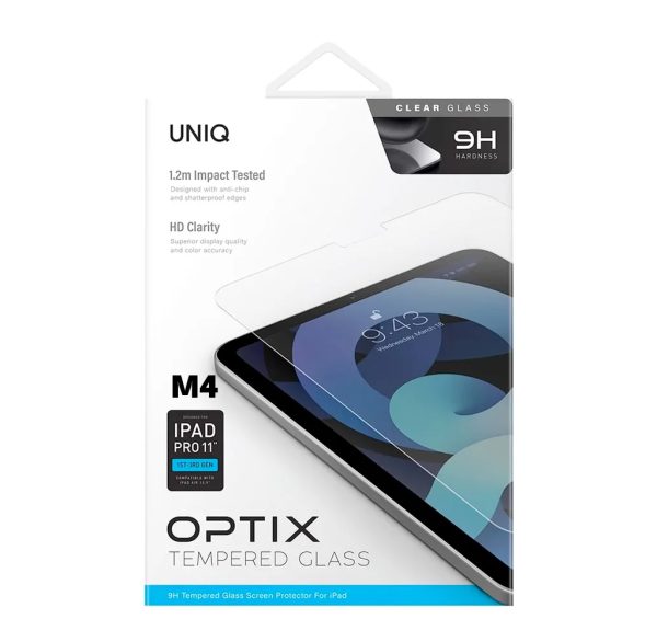 محافظ صفحه نمایش شیشه ای یونیک آیپد پرو 11 اینچ M4 (2024)