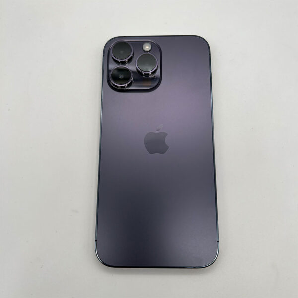 گوشی موبایل دست دوم iPhone 14 ProMax رنگ بنفش ظرفیت 256GB دوسیم ZA بدون رجیستری