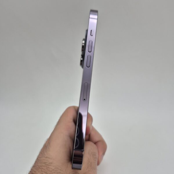 گوشی موبایل دست دوم iPhone 14 Pro رنگ بنفش ظرفیت 256GB دوسیم ZA/A بدون رجیستری